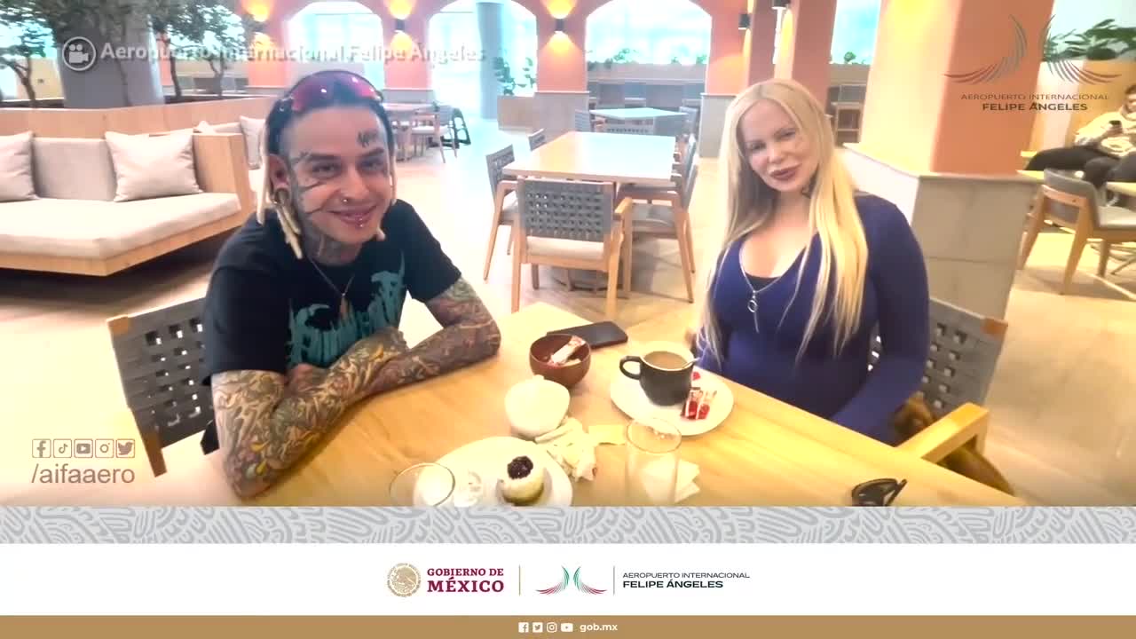 AIFA se promueve con Sabrina Sabrok y luego borra video | Aristegui Noticias